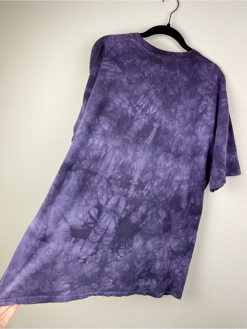 The Mountain Men's XL The Fortune Teller Cat Classic Cotton T-Shirt Magic Purple - Picture 12 of 12